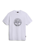 NAPAPIJRI T-SHIRT S-BOLLO SS 2 BRIGHTWHITE - S